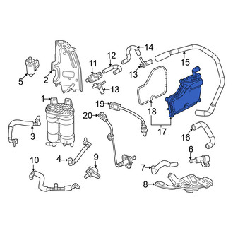 Mazda OE - Vapor Canister Purge Valve Assembly