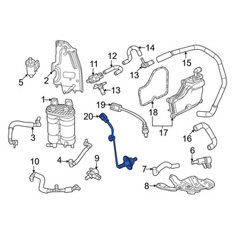Mazda OE - Rear Oxygen Sensor