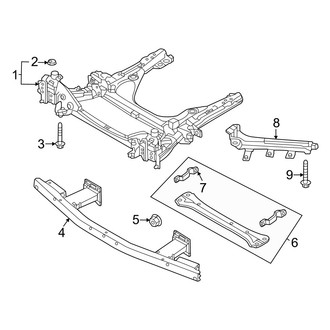 Mazda OE - Front Suspension - Suspension Mounting