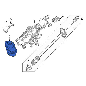 Mazda OE - Steering Coupling Boot