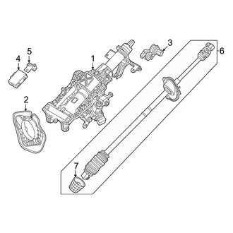 Mazda OE - Steering Column Assembly (With Power Tilt)
