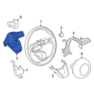 Mazda OE - Lower Steering Wheel Back Cover