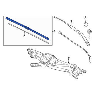 Mazda OE - Front Left Wiper Blade