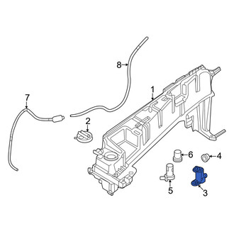 Mazda OE - Windshield Washer Pump