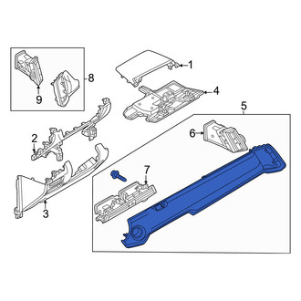 Mazda OE - Left Instrument Panel Pad