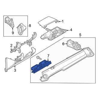 Mazda OE - Center Dashboard Air Vent