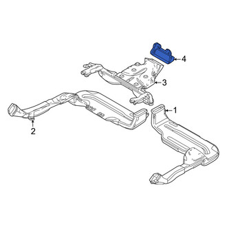 Mazda OE - Rear Upper Instrument Panel Air Duct