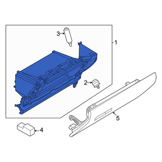 Mazda OE - Front Glove Box