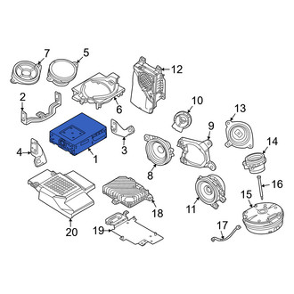 Mazda OE - Radio Control Unit