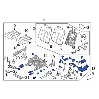 Mazda OE - Front Left Seat