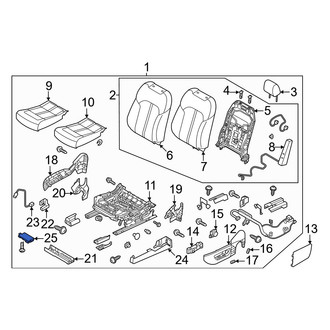 Mazda OE - Front Left Power Seat Control Module