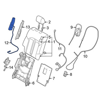 Mazda OE - Rear Right Seat Air Bag