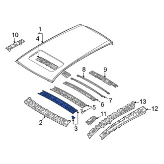 Mazda OE - Front Roof Panel Reinforcement