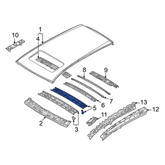 Mazda OE - Rear Roof Panel Reinforcement