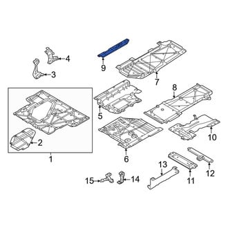 Mazda OE - Floor Pan Splash Shield