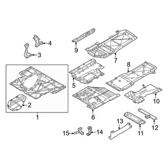 Mazda OE - Pillars, Rocker & Floor - Under Cover & Splash Shields