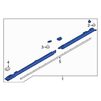 Mazda OE - Left Rocker Panel Guard