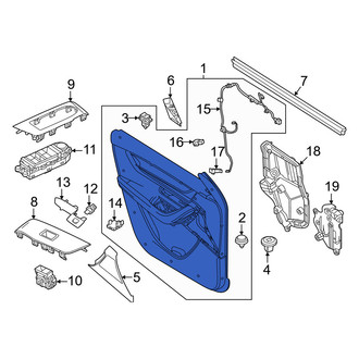 Mazda OE - Front Right Outer Door Outer Panel