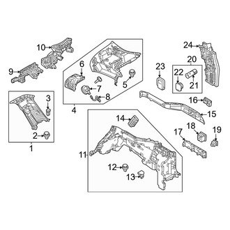 Mazda OE - Quarter Panel - Interior Trim