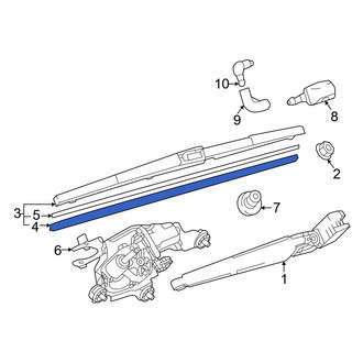 Mazda OE - Rear Wiper Blade