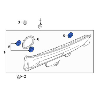 Mazda OE - Back Up Light Assembly Gasket