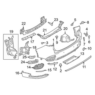 Mazda OE - Rear Bumper - Bumper & Components