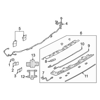 Mazda OE - Rear Bumper - Electrical Components