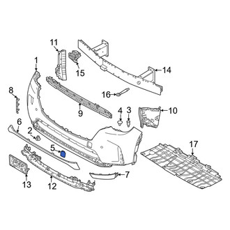 Mazda OE - Front Tow Eye Cap