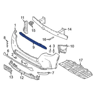 Mazda OE - Front Lower Grille