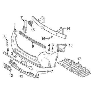 Mazda OE - Front Bumper & Grille - Bumper & Components