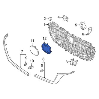 Mazda OE - Grille Emblem Bracket