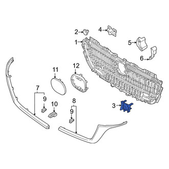 Mazda OE - Right Grille Bracket