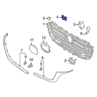 Mazda OE - Front Park Assist Camera Housing