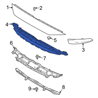 Mazda OE - Grille Molding Bracket