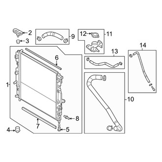 Mazda OE - Cooling - Radiator & Components