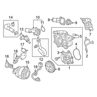 Mazda OE - Cooling - Water Pump