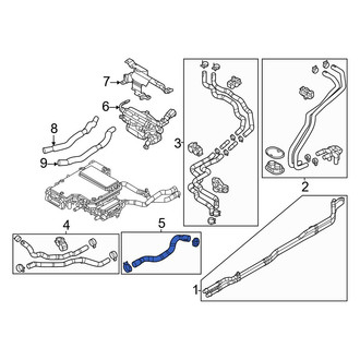 Mazda OE - Radiator Coolant Hose