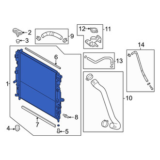Mazda OE - Radiator