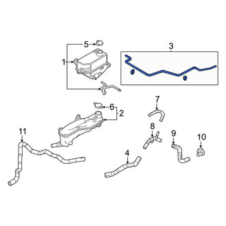Mazda OE - Engine Coolant Reservoir Hose