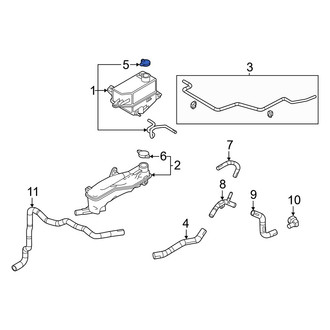 Mazda OE - Engine Coolant Reservoir Cap