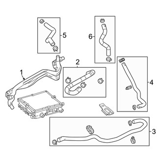 Mazda OE - Inverter Cooling Components (3.3L)