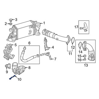 Mazda OE - Intercooler Pipe Bracket