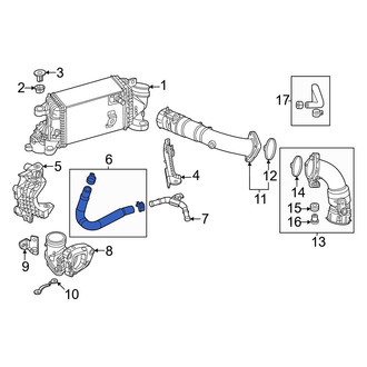 Mazda OE - Intercooler Hose
