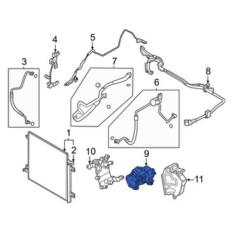 Mazda OE - A/C Compressor