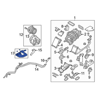 Mazda OE - Engine Coolant Pipe