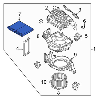 Mazda OE - Cabin Air Filter