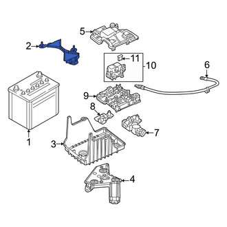 Mazda OE - Battery Hold Down