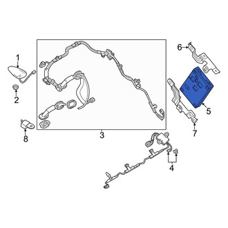 Mazda OE - Radio Control Unit