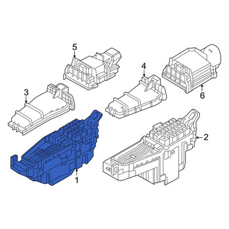 Mazda OE - Right Outer Fuse and Relay Center
