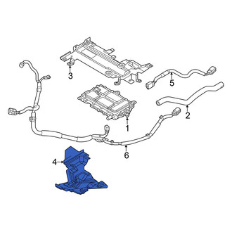 Mazda OE - Lower Hybrid Voltage Converter Bracket